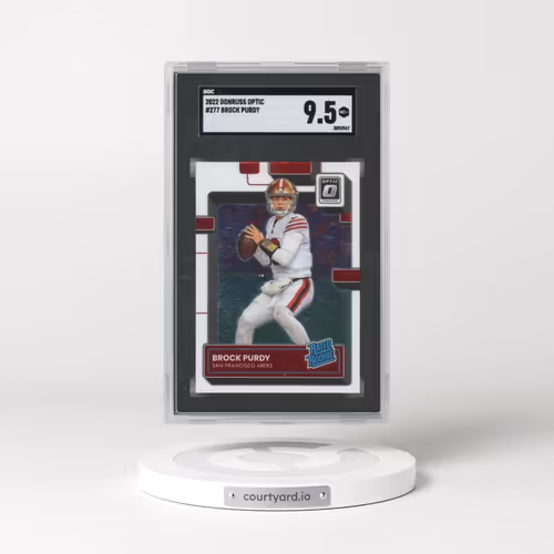 2022 Donruss Optic #277 Brock Purdy (SGC 9.5 MINT+)