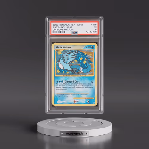 2009 Pokémon Platinum Supreme Victors #148 Articuno - Holo (PSA 5 EX)
