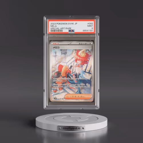 2023 Pokémon Sv4k-Ancient Roar #092 Mela - Special Art Rare (PSA 9 MINT)