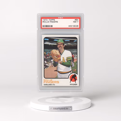 1973 Topps #84 Rollie Fingers (PSA 7 NM)