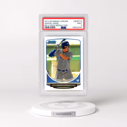 2013 Bowman Chrome Draft Picks & Prospects #BDPP19 Aaron Judge - Refractor (PSA 9 MINT)