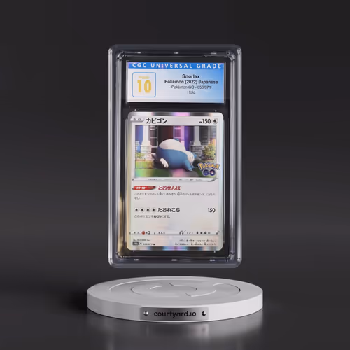 2022 Pokémon GO #056/071 Snorlax - Holo (CGC 10 PRISTINE)
