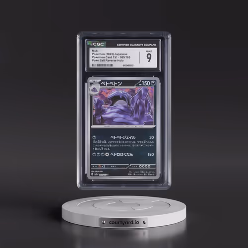 2023 Pokémon Sv2a-Pokémon 151 #089 Muk - Reverse Holo (CGC 9 MINT)