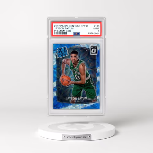 2017 Panini Donruss Optic #198 Jayson Tatum - Premium Box (PSA 9 MINT)