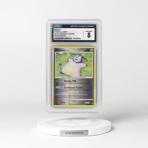 2007 Secret Wonders #55/132 Miltank - Reverse Holo (CGC 8 NM-MT)