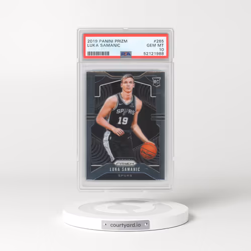 2019 Panini Prizm #265 Luka Samanic (PSA 10 GEM MINT)