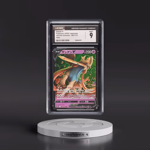 2022 VSTAR Universe #067/172 Zacian V - Holo (CGC 9 MINT)