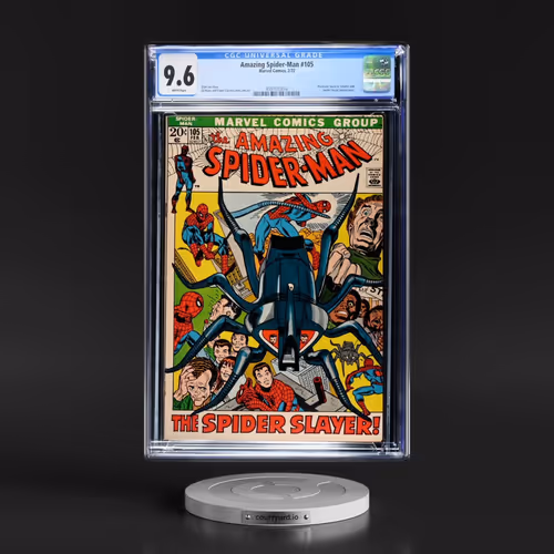Amazing Spider-Man #105 CGC 9.6 White Pages (Marvel Comics, 2/72)