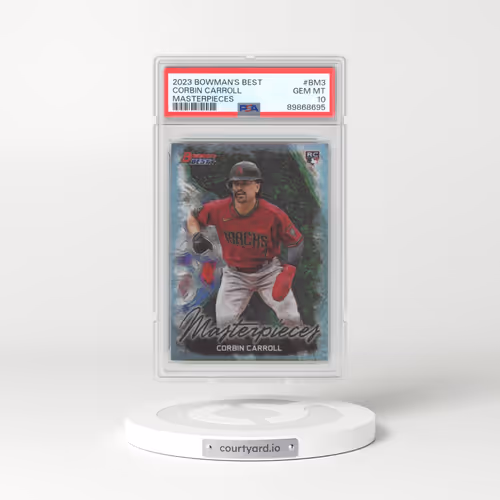 2023 Bowman's Best Bowman Masterpieces #BM3 Corbin Carroll (PSA 10 GEM MINT)