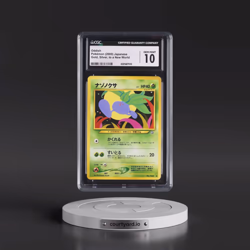 1999 Gold, Silver, to a New World Oddish (CGC 10 GEM MINT)