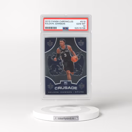 2019 Panini Chronicles #519 Keldon Johnson (PSA 10 GEM MINT)