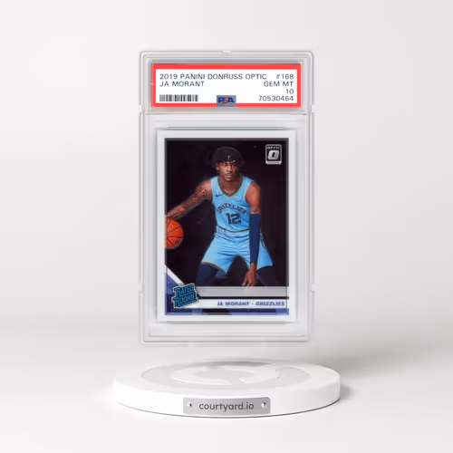 2019 Panini Donruss Optic #168 Ja Morant (PSA 10 GEM MINT)
