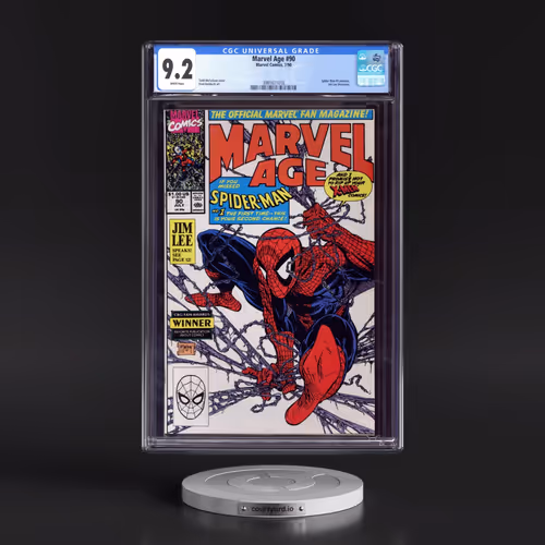 Marvel Age #90 CGC 9.2 White Pages (Marvel Comics, 7/90)