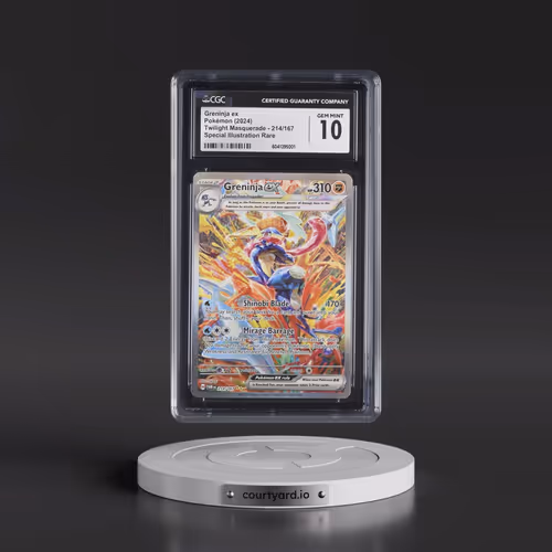2024 Twilight Masquerade - TWM EN #214/167 Greninja ex - Special Illustration Rare (Holo) (CGC 10 GE