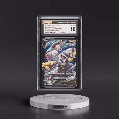 2022 Brilliant Stars #TG20/TG30 Rapid Strike Urshifu V - Trainer Gallery Holo (CGC 10 GEM MINT)