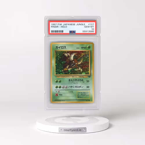 1997 Pokémon Jungle #127 Pinsir - Holo (PSA 10 GEM MINT)