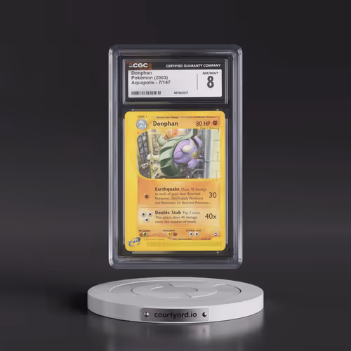 2003 Aquapolis #7/147 Donphan (CGC 8 NM-MT)