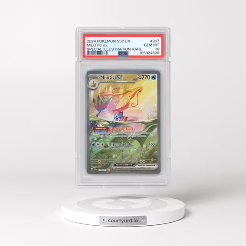 2024 Pokémon Ssp EN-Surging Sparks #237 Milotic EX - Holo Special Illustration Rare (PSA 10 GEM MINT)