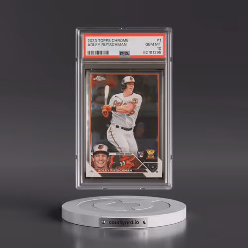 2023 Topps Chrome #1 Adley Rutschman (PSA 10 GEM MINT)