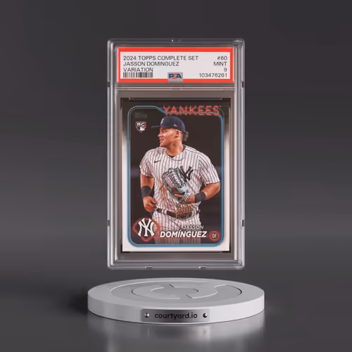 2024 Topps Complete Set #60 Jasson Dominguez - Variation (PSA 9 MINT)