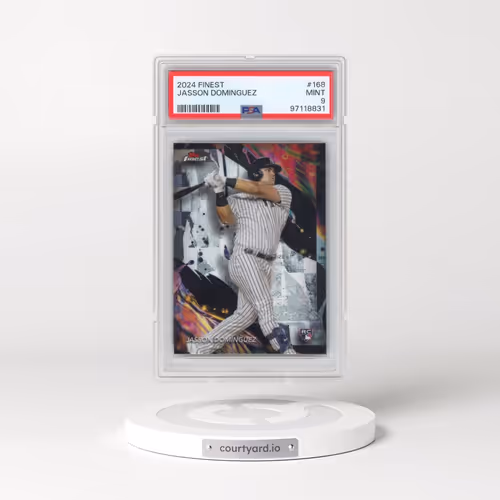 2024 Topps Finest #168 Jasson Dominguez (PSA 9 MINT)
