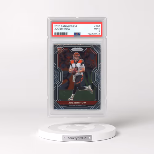 2020 Panini Prizm #307 Joe Burrow (PSA 9 MINT)