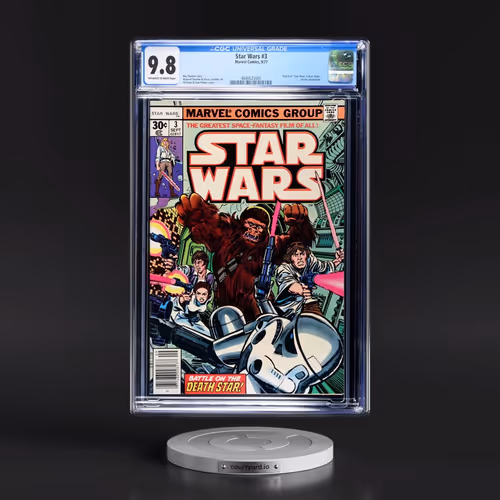 Star Wars #3 CGC 9.8 Off-white to White Pages (Marvel Comics, 9/77) - Universal