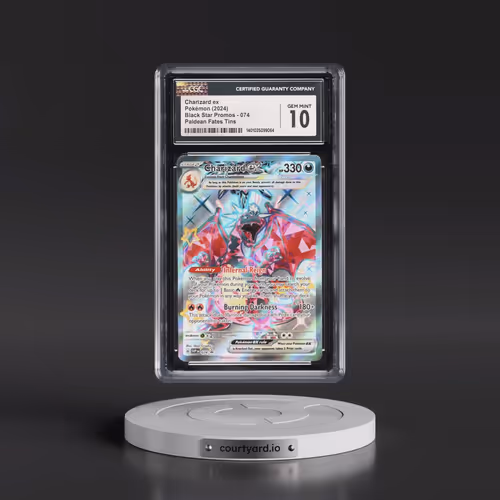 2023 Black Star Promos - Scarlet & Violet SVP EN #074 Charizard ex - Paldean Fates Tin (Holo) (CGC 1