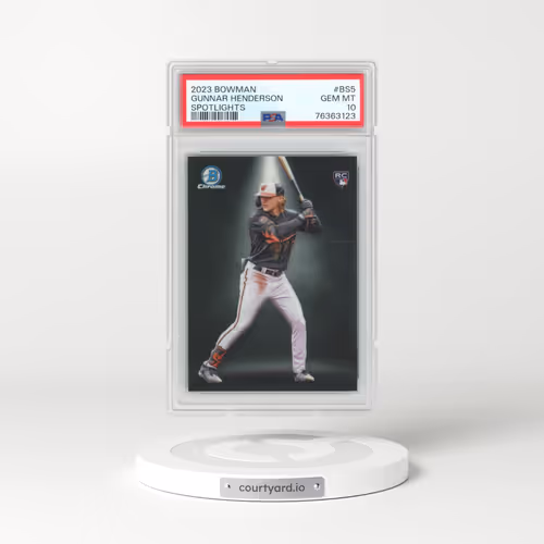 2023 Bowman Spotlights #BS5 Gunnar Henderson (PSA 10 GEM MINT)