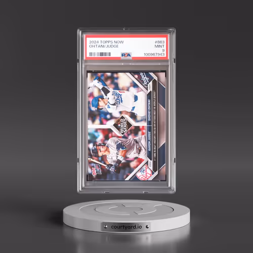 2024 Topps Now #863 Aaron Judge/Shohei Ohtani (PSA 9 MINT)