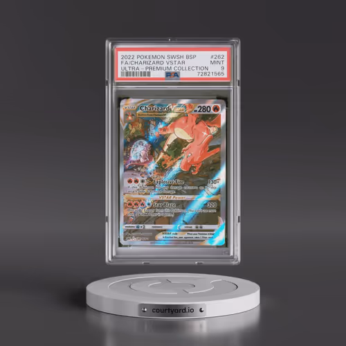2022 Pokémon Swsh Black Star Promo #262 Charizard Vstar - Full Art Sword & Shield Ultra-Premium Coll