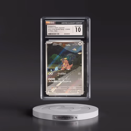 2025 Pokémon SV10-Glory of Team Rocket #110 Kangaskhan - Art Rare (CGC 10 GEM MINT)