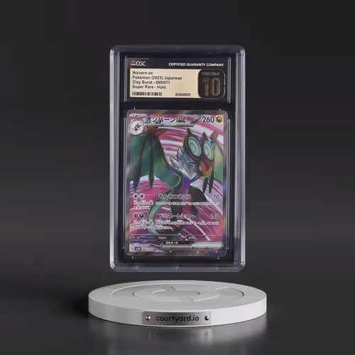 2023 Clay Burst #089/071 Noivern ex - Super Rare Holo (CGC 10 PRISTINE)