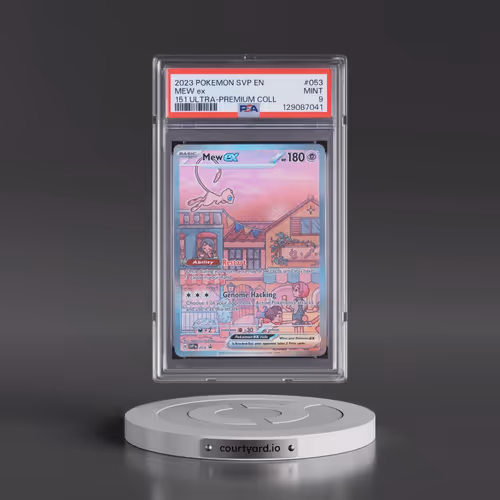2023 Pokémon Svp EN-SV Black Star Promo #053 Mew EX - Holo 151 Ultra-Premium Collection (PSA 9 MINT)