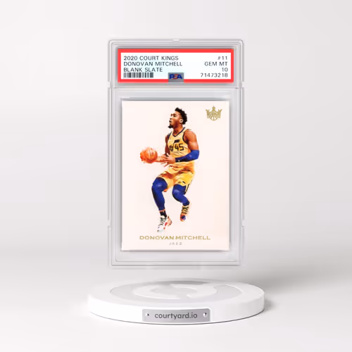 2020 Panini Court Kings Blank Slate #11 Donovan Mitchell (PSA 10 GEM MINT)