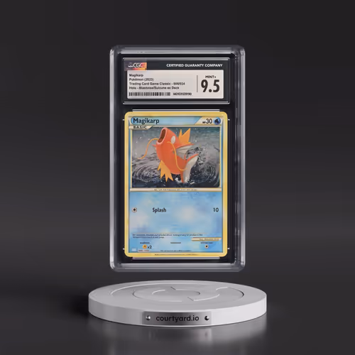 2023 Pokémon Clb-Trading Card Game Classic Blastoise & Suicune EX Deck #006 Magikarp (CGC 9.5 MINT+)