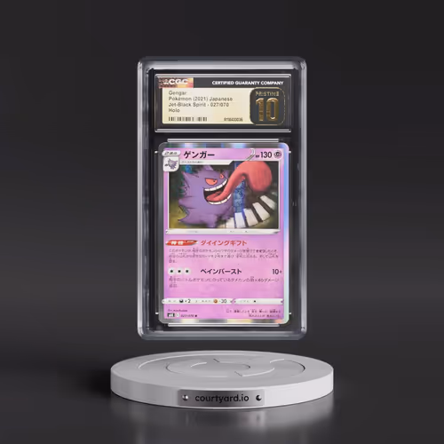 2021 Jet-Black Spirit #027/070 Gengar - Holo (CGC 10 PRISTINE)