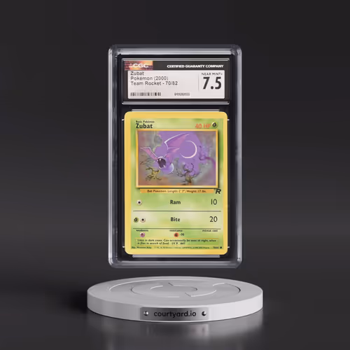 1999 Team Rocket #70/82 Zubat (CGC 7.5 NM+)