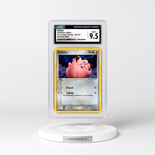 2005 EX Unseen Forces #53 Clefairy - Holo (CGC 9.5 MINT+)