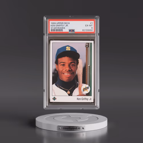 1989 Upper Deck #1 Ken Griffey Jr - Star Rookie (PSA 6 EX-MT)