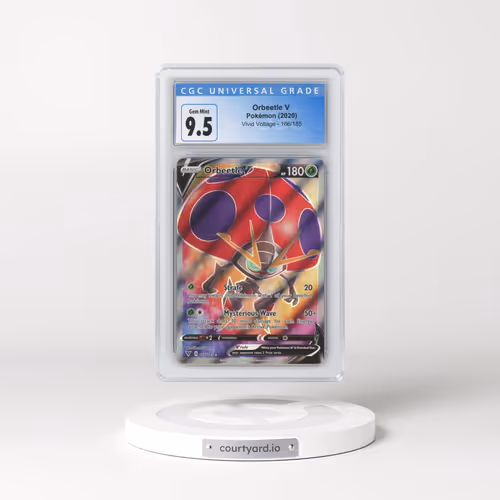 2020 Vivid Voltage #166/185 Orbeetle V - Ultra Rare Holo (CGC 10 GEM MINT)