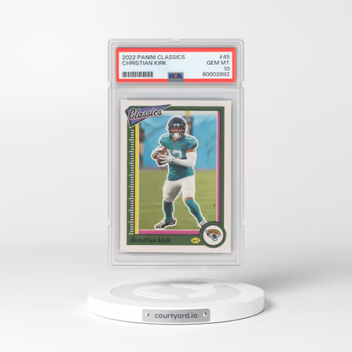 2022 Panini Classics #45 Christian Kirk (PSA 10 GEM MINT)