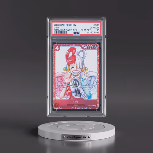 2023 One Piece Premium Card Collection -One Piece Film Red #005 Uta (PSA 10 GEM MINT)
