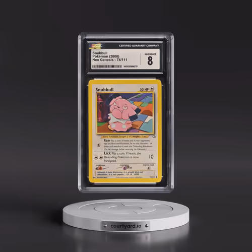 2000 Neo Genesis #74/111 Snubbull (CGC 8 NM-MT)