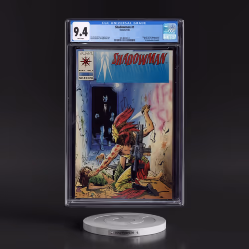 Shadowman #1 CGC 9.4 White Pages (Valiant, 5/92) - Universal