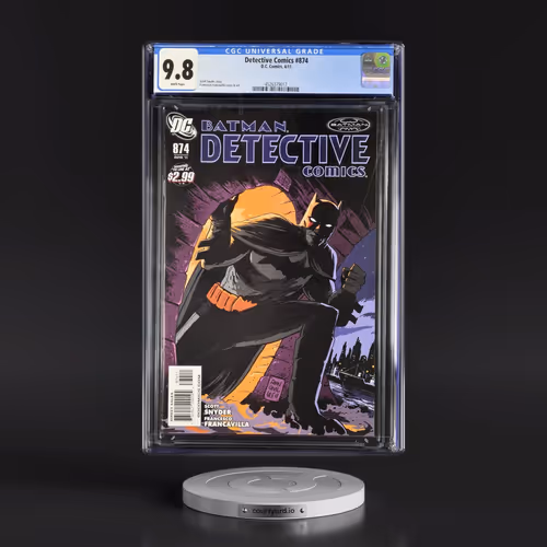 Detective Comics #874 CGC 9.8 White Pages (DC Comics, 4/11) - Universal