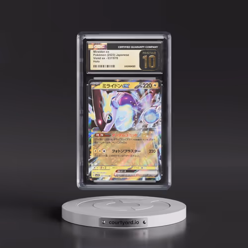 2023 Violet ex #037/078 Miraidon ex (CGC 10 PRISTINE)