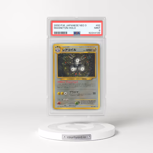 2000 Pokémon Neo 3 #82 Magneton - Holo (PSA 9 MINT)