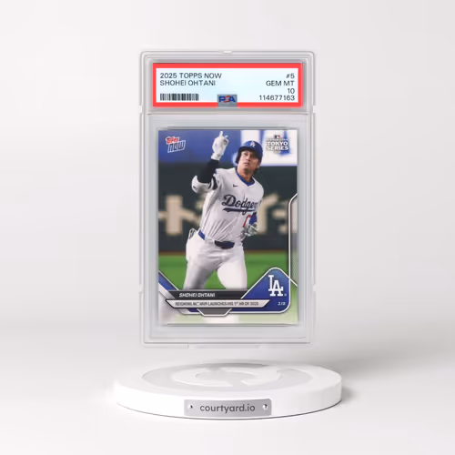 2025 Topps Now #5 Shohei Ohtani (PSA 10 GEM MINT)