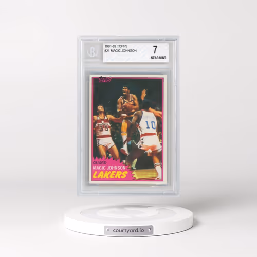 1981 Topps #21 Magic Johnson (BGS 7 NM)